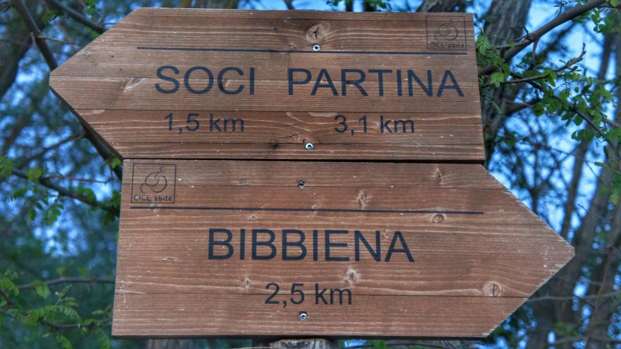 Agriturismo Casa Agricola Rossi Appartamenti In Casentino Soci Bagian luar foto